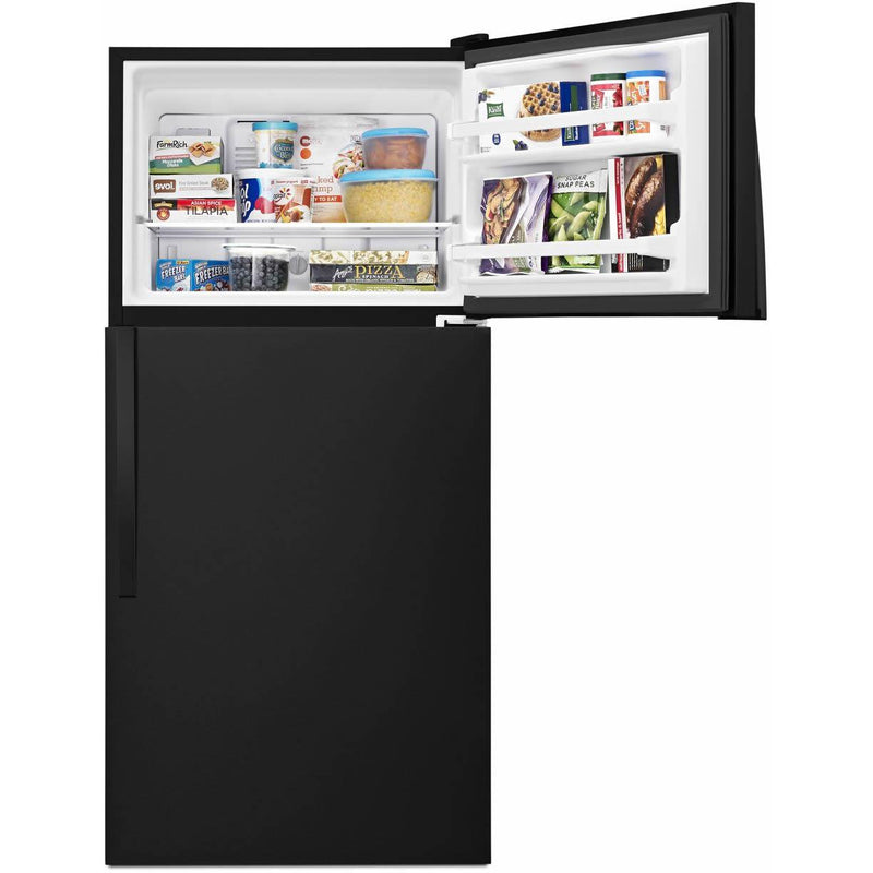  Whirlpool 30-inch, 18.2 cu.ft. Freestanding Top Freezer Refrigerator with Flexi-Slide™ Bin WRT318FZDB IMAGE 5