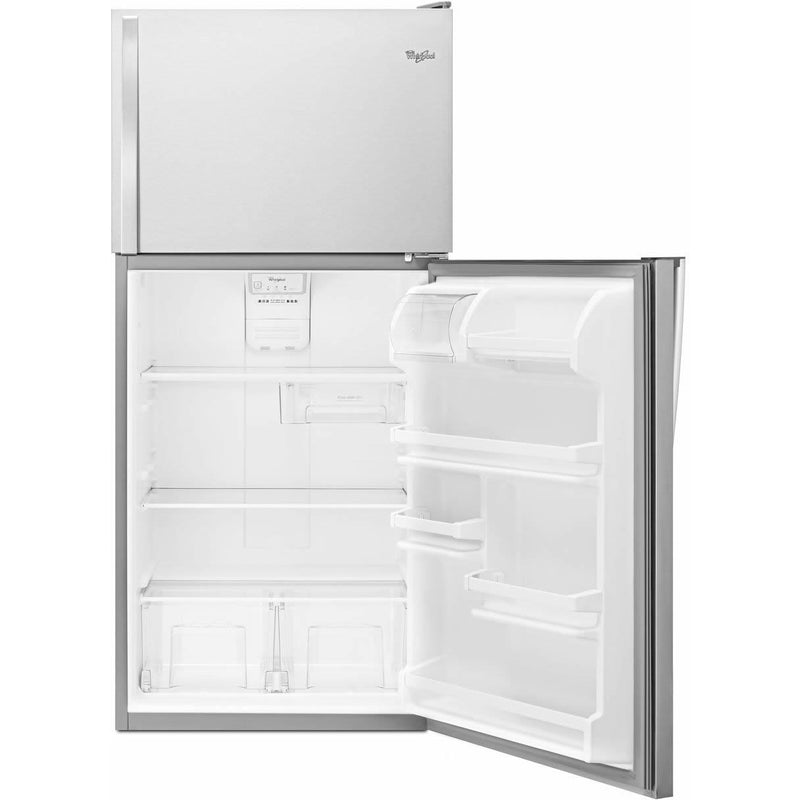  Whirlpool 30-inch, 18.2 cu.ft. Freestanding Top Freezer Refrigerator with Flexi-Slide™ Bin WRT318FZDM IMAGE 4