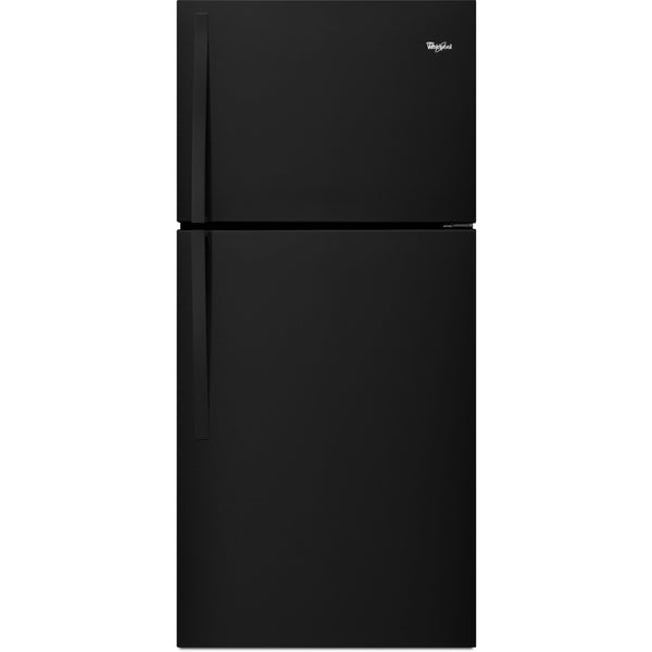  Whirlpool 30-inch, 19.14 cu.ft. Freestanding Top Freezer Refrigerator with Flexi-Slide™ Bin WRT519SZDB IMAGE 1