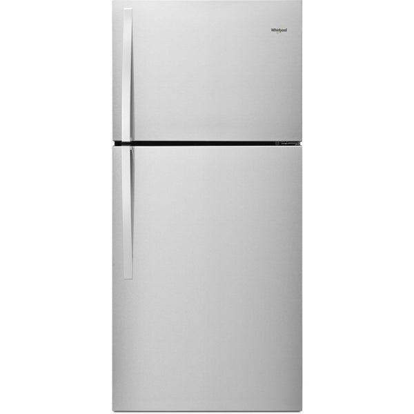  Whirlpool 30-inch, 19.14 cu.ft. Freestanding Top Freezer Refrigerator with Flexi-Slide™ Bin WRT519SZDM IMAGE 1