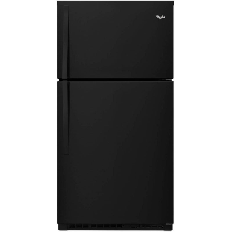  Whirlpool 33-inch, 21.3 cu. ft. Freestanding Top Freezer Refrigerator with Flexi-Slide™ Bin WRT541SZDB IMAGE 1