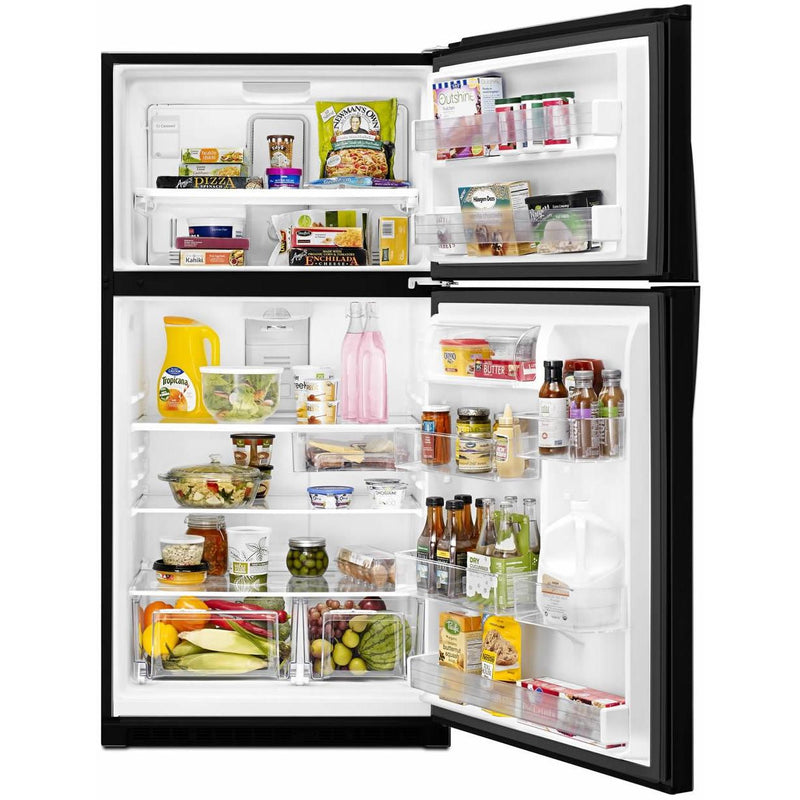  Whirlpool 33-inch, 21.3 cu. ft. Freestanding Top Freezer Refrigerator with Flexi-Slide™ Bin WRT541SZDB IMAGE 7