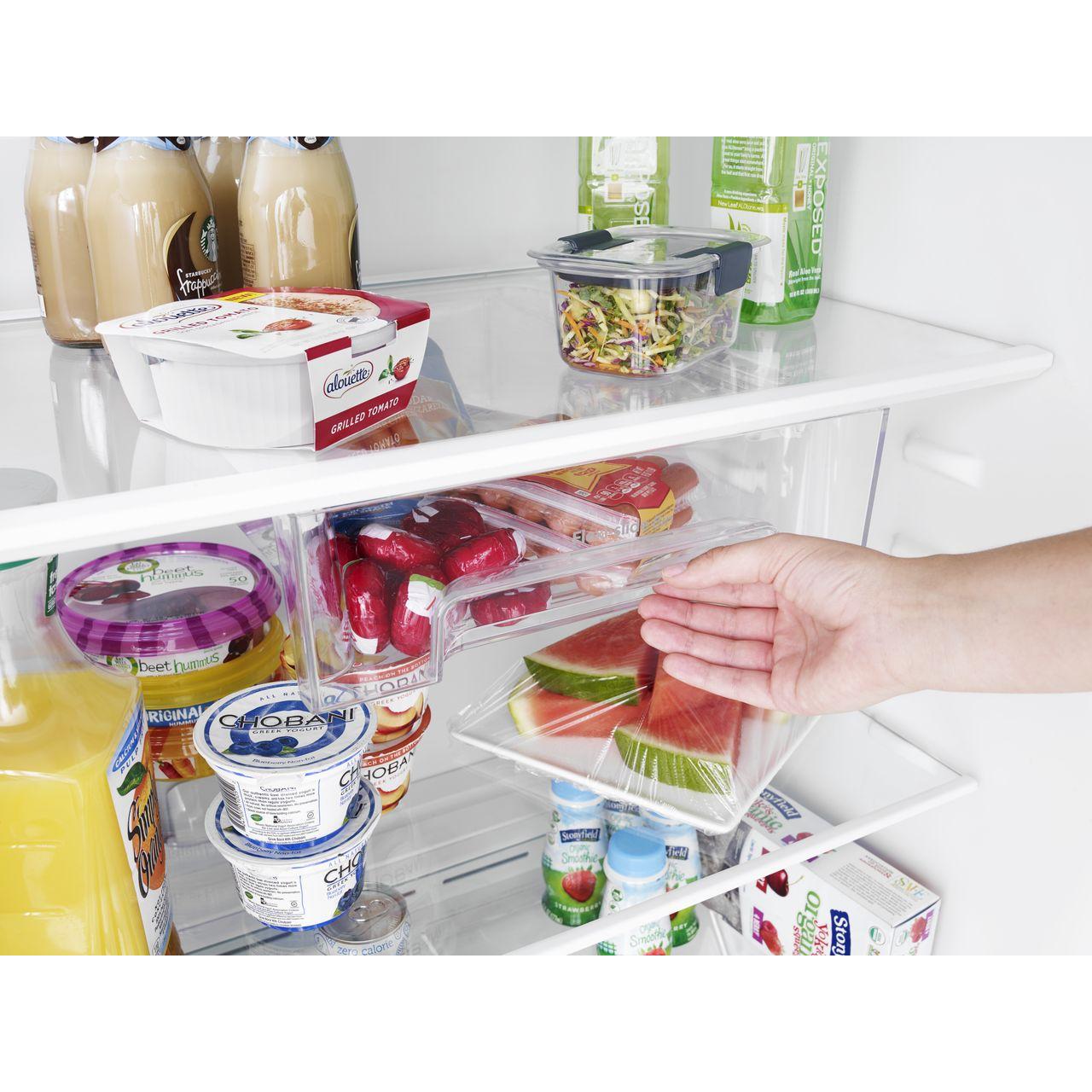  Whirlpool 33-inch, 21.3 cu. ft. Freestanding Top Freezer Refrigerator with Flexi-Slide™ Bin WRT541SZDM IMAGE 11