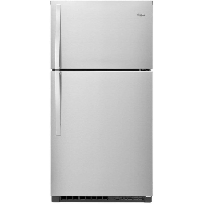  Whirlpool 33-inch, 21.3 cu. ft. Freestanding Top Freezer Refrigerator with Flexi-Slide™ Bin WRT541SZDM IMAGE 1