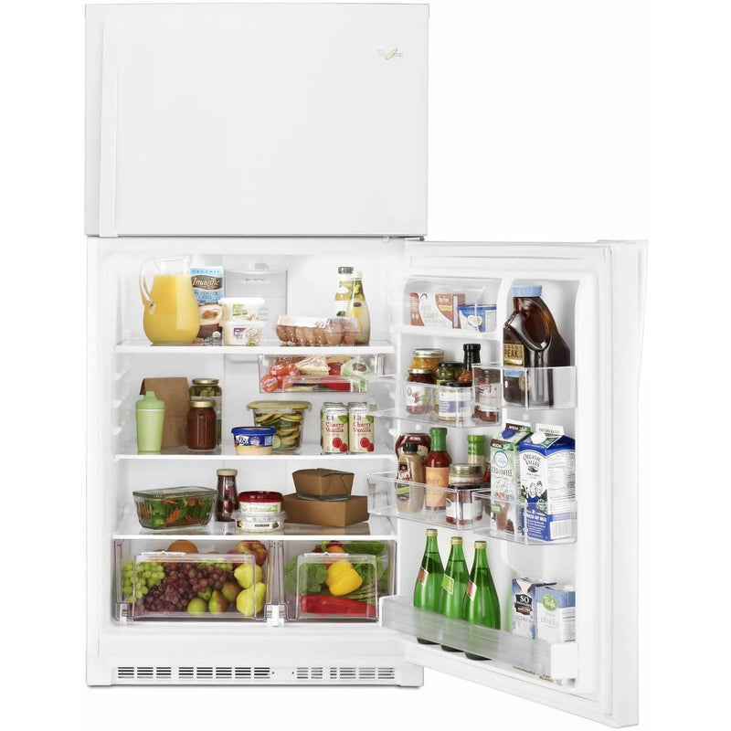  Whirlpool 33-inch, 21.3 cu. ft. Freestanding Top Freezer Refrigerator with Flexi-Slide™ Bin WRT541SZDW IMAGE 7