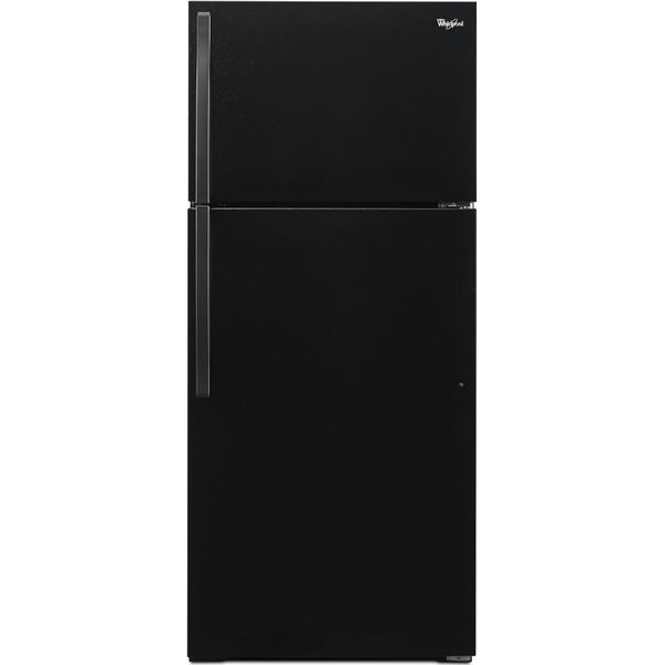  Whirlpool 28-inch, 14.3 cu. ft. Top Freezer Refrigerator WRT314TFDB IMAGE 1