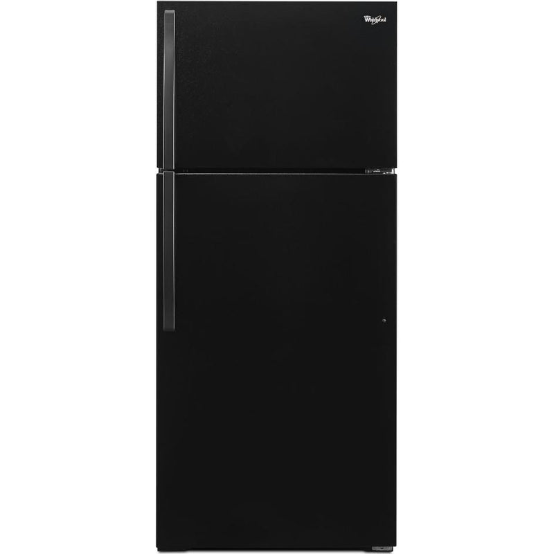  Whirlpool 28-inch, 14.3 cu. ft. Top Freezer Refrigerator WRT314TFDB IMAGE 1