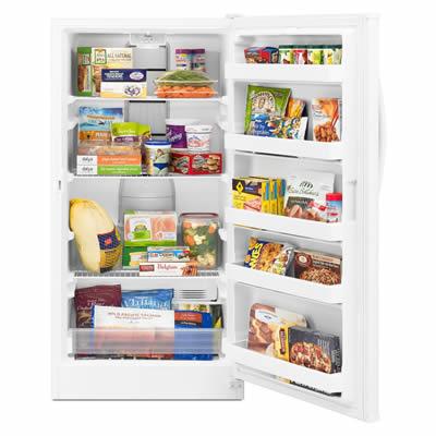  Whirlpool 15.7 cu. ft. Upright Freezer WZF56R16DW IMAGE 2