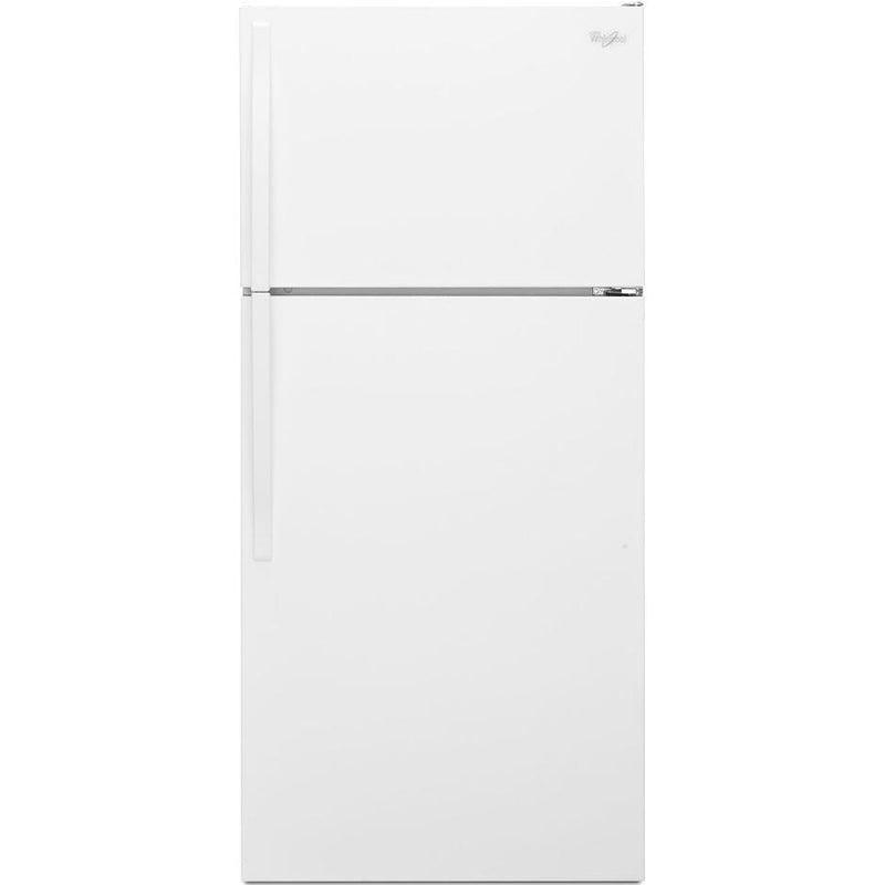  Whirlpool 28-inch, 14.3 cu. ft. Top Freezer Refrigerator WRT314TFDW IMAGE 1