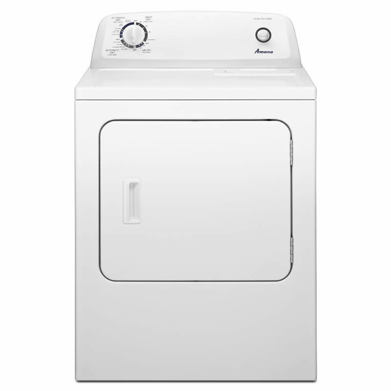  Amana 6.5cu.ft. Gas Dryer NGD4655EW IMAGE 1