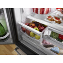  KitchenAid 36-inch, 25 cu.ft. Freestanding French 3-Door Refrigerator with ExtendFresh™ Plus Temperature Management System KRFF305ESS IMAGE 16