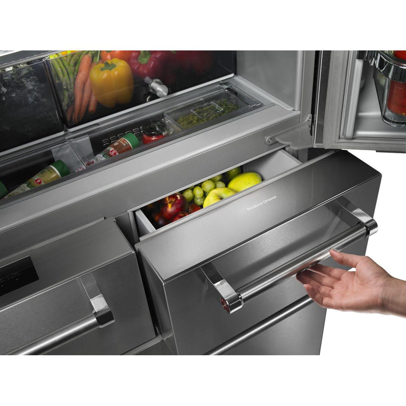  KitchenAid 36-inch, 25.8 cu. ft. French 5-Door Refrigerator with Ice and Water KRMF706ESS IMAGE 13