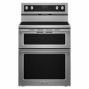  KitchenAid 30-inch Freestanding Electric Range YKFED500ESS IMAGE 1