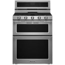  KitchenAid 30-inch Freestanding Dual-Fuel Range KFDD500ESS IMAGE 1
