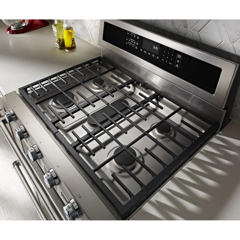  KitchenAid 30-inch Freestanding Dual-Fuel Range KFDD500ESS IMAGE 7