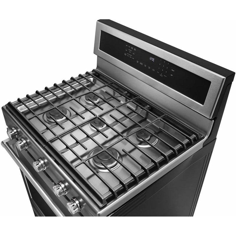  KitchenAid 30-inch Freestanding Gas Range KFGG500ESS IMAGE 2