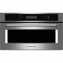  KitchenAid 27-inch, 1.4 cu. ft. Built-In Microwave Oven with Convection KMBP107ESS IMAGE 1