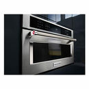  KitchenAid 27-inch, 1.4 cu. ft. Built-In Microwave Oven with Convection KMBP107ESS IMAGE 2