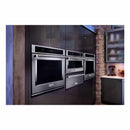  KitchenAid 27-inch, 1.4 cu. ft. Built-In Microwave Oven with Convection KMBP107ESS IMAGE 3