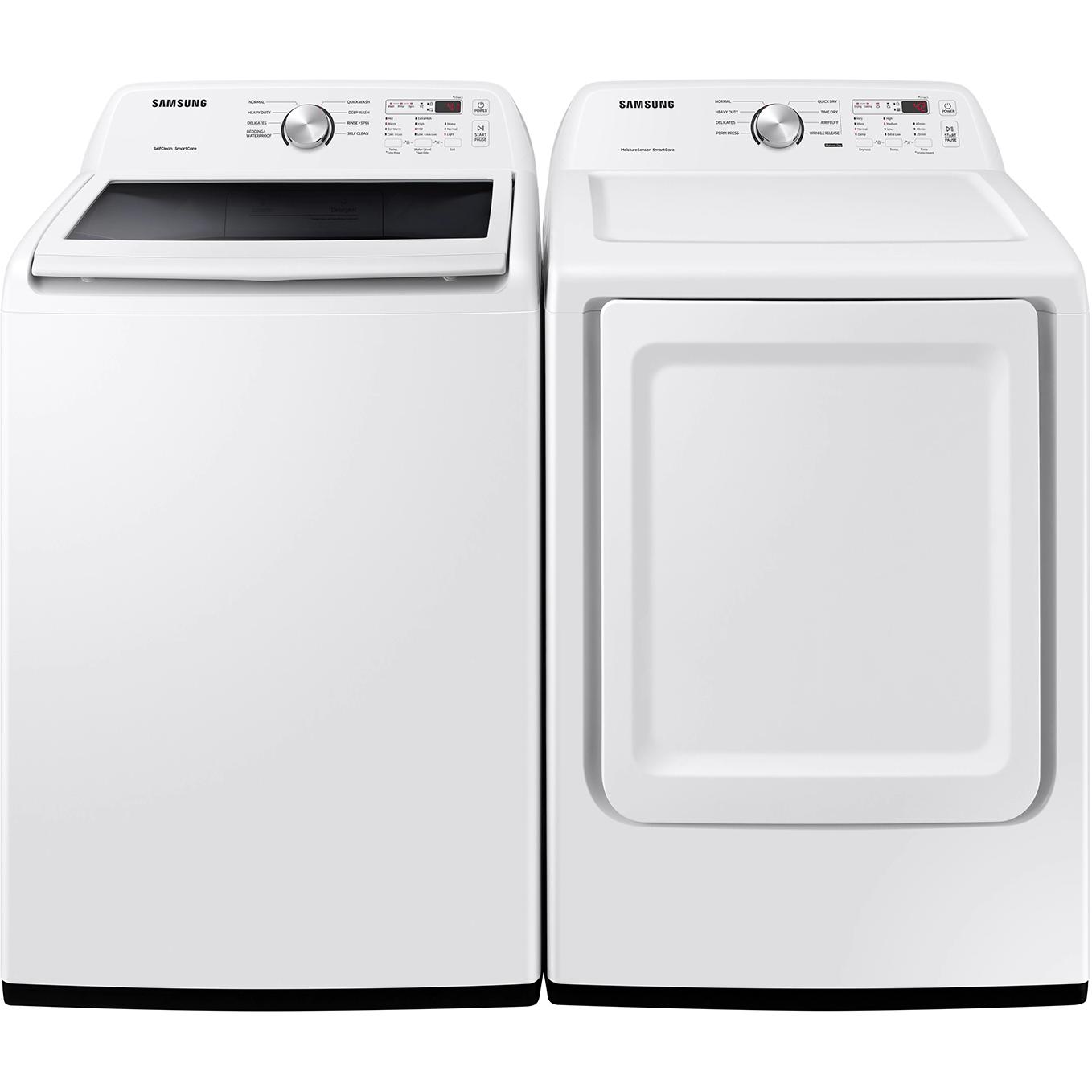  Samsung Laundry WA45T3200AW/A4, DVE45T3200W/AC IMAGE 1