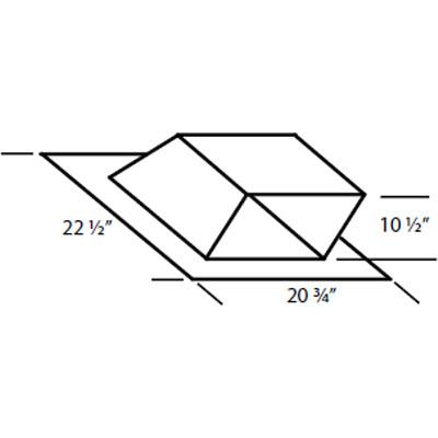  Vent-A-Hood Ventilation Accessories Caps/Louvers and Collars VP553-HP IMAGE 1