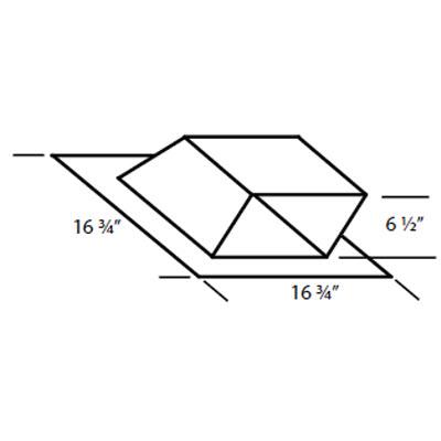  Vent-A-Hood Ventilation Accessories Caps/Louvers and Collars VP541-HP IMAGE 1