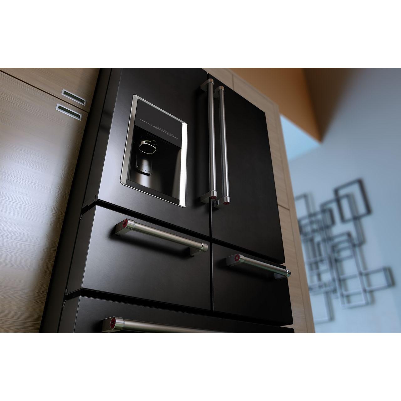  KitchenAid 36-inch, 25.8 cu. ft. French 5-Door Refrigerator with Ice and Water KRMF706EBS IMAGE 11
