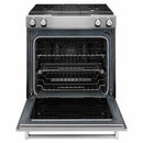  KitchenAid 30-inch Slide-In Dual-Fuel Range KSDG950ESS IMAGE 5
