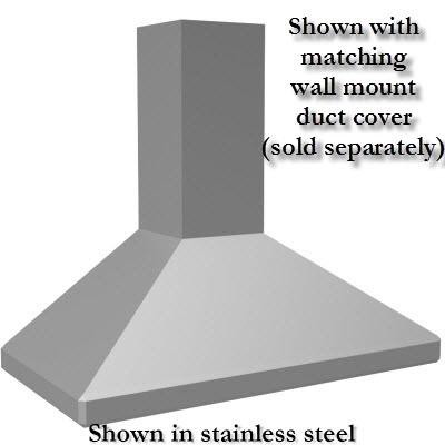  Vent-A-Hood 36-inch Wall Mount Range Hood SLDH14-136WH IMAGE 1