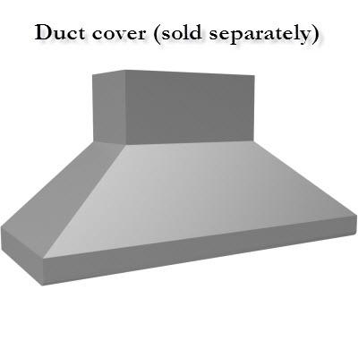  Vent-A-Hood 54-inch Wall Mount Range Hood NEPTH18-354SS IMAGE 1