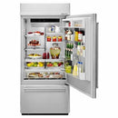  KitchenAid 36-inch, 20.9 cu.ft. Built-in Bottom Freezer Refrigerator with Internal Ice Maker KBBR306ESS IMAGE 2