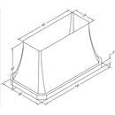  Vent-A-Hood 54-inch Ceiling Mount Range Hood JDIH254/C1SS IMAGE 3