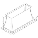  Vent-A-Hood 66-inch Ceiling Mount Range Hood JDIH466/C1SS IMAGE 2