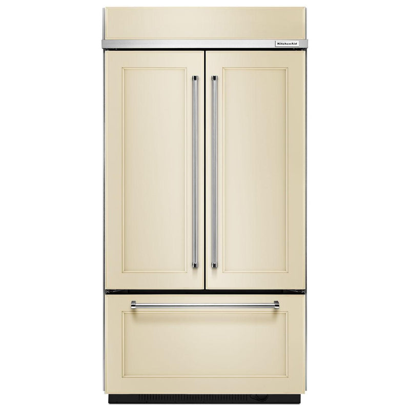  KitchenAid 43-inch, 24.2 cu.ft. Built-in French 3-Door Refrigerator with Platinum Interior Design KBFN502EPA IMAGE 2