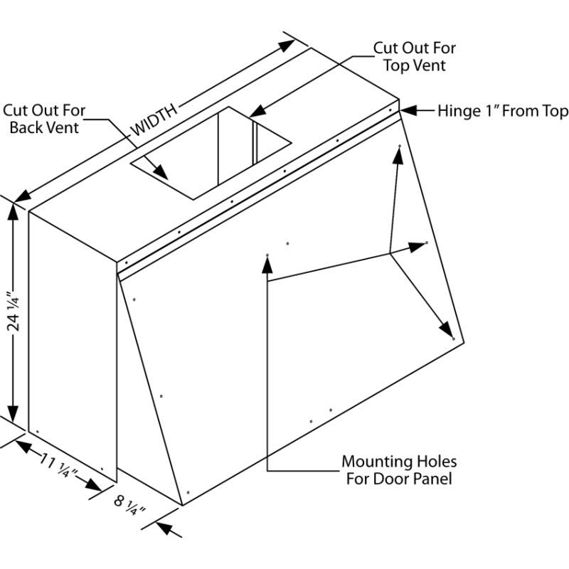  Vent-A-Hood 36-inch Wall Mount Range Hood TLH-236SS IMAGE 2