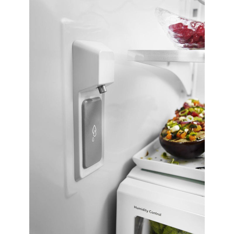  KitchenAid 36-inch, 22 cu.ft. Counter-Depth French 3-Door Refrigerator with Interior Water Dispenser KRFC302EBS IMAGE 4