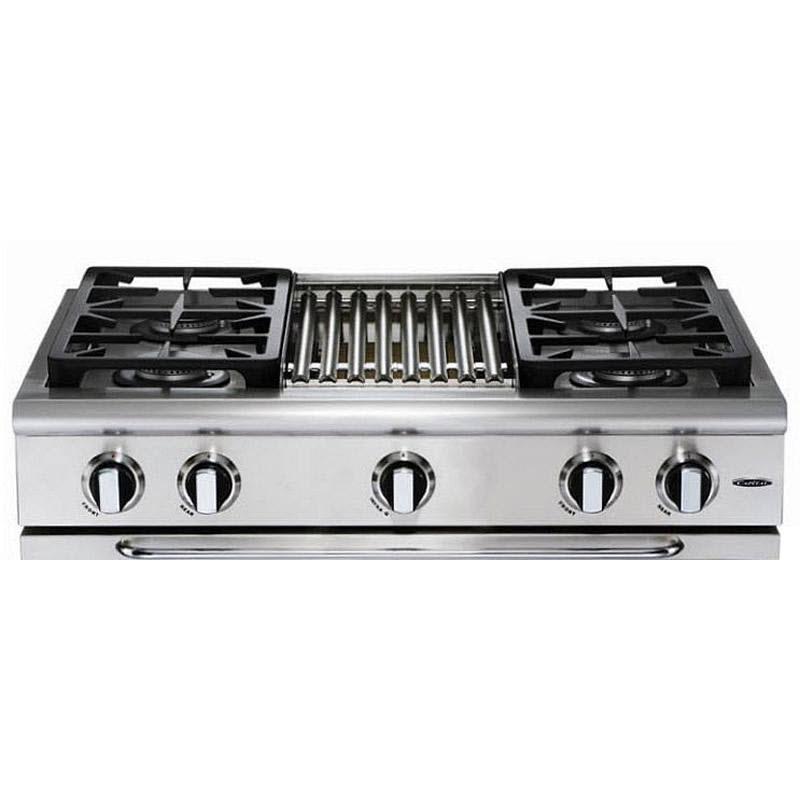  Capital 36-inch Gas Rangetop GRT364B-N IMAGE 1