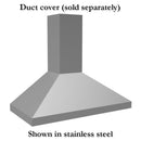  Vent-A-Hood 36-inch Wall Mount Range Hood PDH14-K36WH IMAGE 1