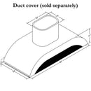  Vent-A-Hood 66-inch Ceiling Mount Range Hood IZTH-466SS IMAGE 2