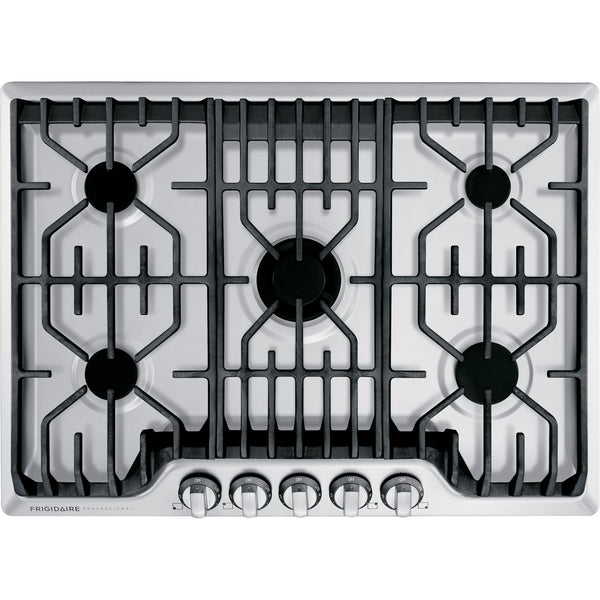  Frigidaire Professional 30-inch Built-In Gas Cooktop FPGC3077RS IMAGE 1