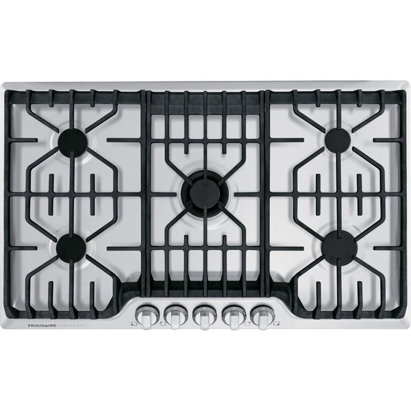  Frigidaire Professional 36-inch Built-In Gas Cooktop FPGC3677RS IMAGE 1