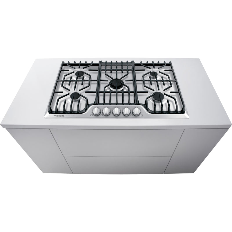  Frigidaire Professional 36-inch Built-In Gas Cooktop FPGC3677RS IMAGE 6