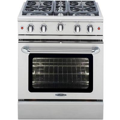  Capital 30-inch Freestanding Gas Range MCR304-N IMAGE 1