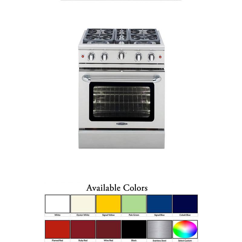  Capital 30-inch Freestanding Gas Range MCR304-N IMAGE 3