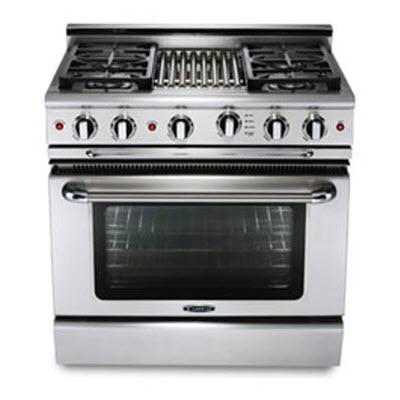  Capital 36-inch Freestanding Gas Range GSCR364B-N IMAGE 1