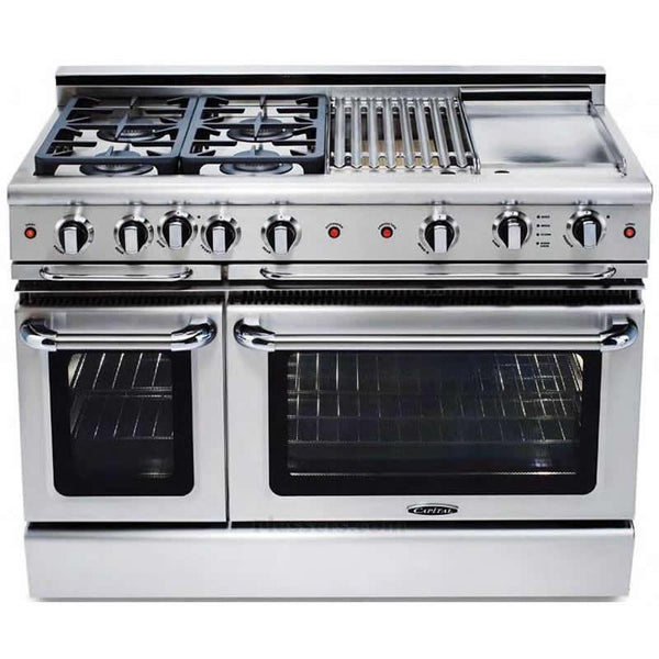  Capital 48-inch Freestanding Gas Range GSCR484BG-N IMAGE 1