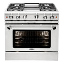  Capital 36-inch Freestanding Gas Range MCR364G-N IMAGE 1