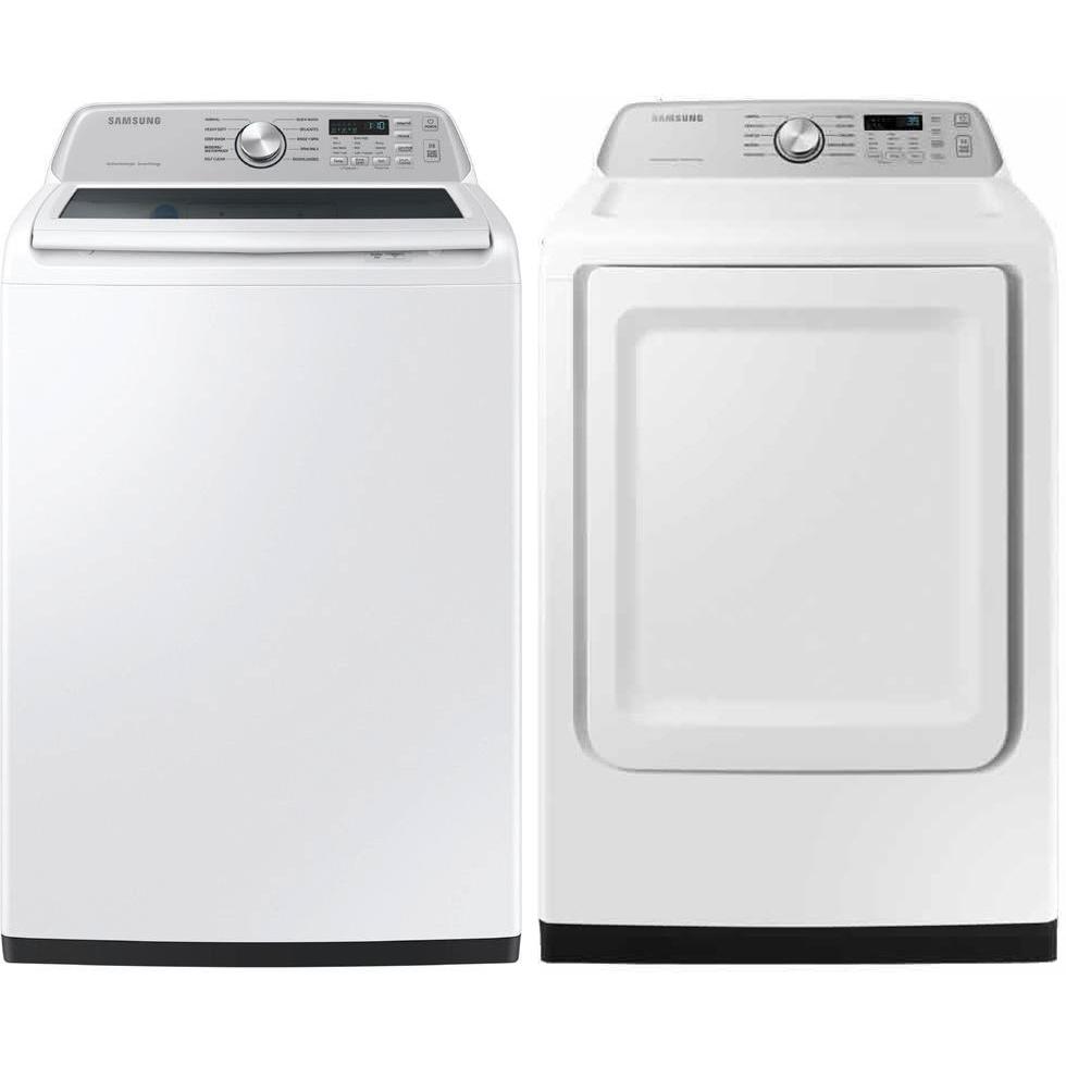  Samsung Laundry WA46CG3505AWA4, DVE47CG3500WAC IMAGE 1