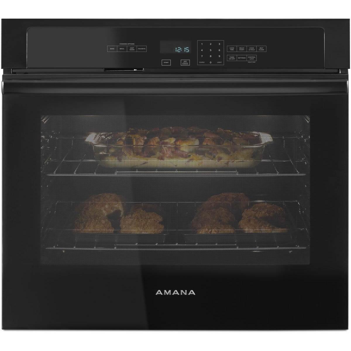  Amana 30-inch, 5 cu. ft. Built-in Single Wall Oven AWO6313SFB IMAGE 2