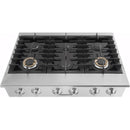  Electrolux Icon 36-inch Gas Rangetop E36GC76PRS IMAGE 1
